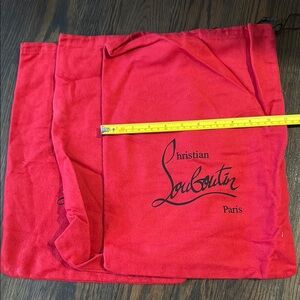 Christian Louboutin Red Dust Bags